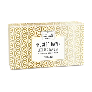 Scottish Fine Soaps wrapped Frosted Dawn Luxury Soap Bar 220g - Picture 1 of 1