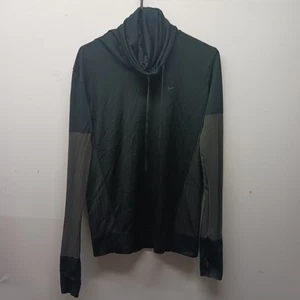 NIKE DRI-FIT INFINITY FUNNEL LONG NECK  WOMENS SIZE SMALL  BLACK- Gray  - Picture 1 of 4