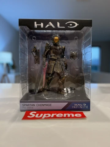 ✅ Halo Infinite SPARTAN CHONMAGE YOKAI PVC Statue ✅ FACTORY SEALED ✅ FAST SHIP ✅ Cover