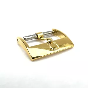 Omega buckle REF. 94511601 16mm Gold PVD ORIGINAL - Buckle NOS Watch - Picture 1 of 6