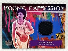 2020-21 PANINI COURT KINGS CJ ELLEBY ROOKIE EXPRESSION RC PATCH #RM-CJE Blazers