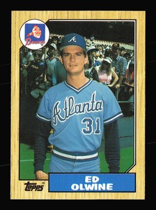 1987 Topps Tiffany #159 Ed Olwine