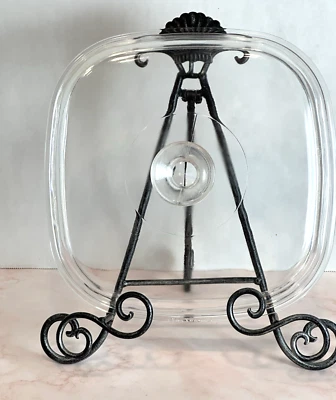 Pyrex A-12-C Fluted Square Replacement Lid E-16 - Image 1 of 4