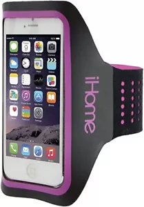 Ihome Smartphone Running Armband Water Resistant Android Iphone-Neon Pink - Picture 1 of 8