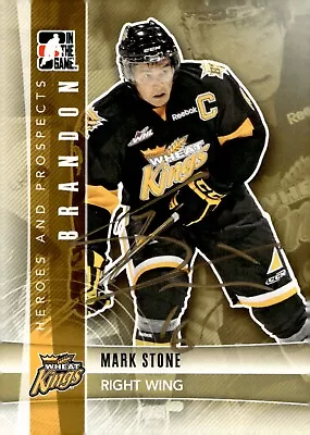 Mark Stone - Signed 2012-13 In The Game Heroes And Prospects Card #228 - Image 1 of 2
