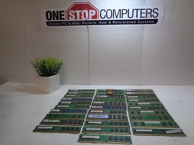 Lot of 31 Mixed RAM Sticks (512MB) for Dell & HP Desktop PCs - Image 1 of 3