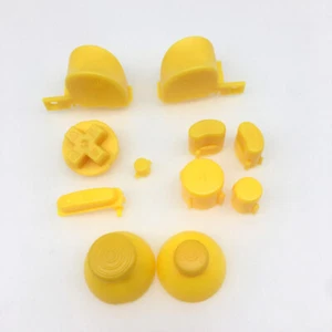 Yellow ABXYZ/L R Buttons+Analog ThumbStick Joysticks for Nintendo NGC Controller - Picture 1 of 4