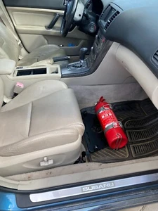 Fire extinguisher mount holder bracket for Subaru Legacy Ouback BL/BP - Foto 1 di 16