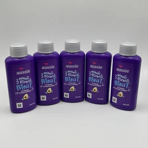5x Aussie Moist 3 Minute Miracle Moist Deep Conditioner - 1.7 fl oz each - Picture 1 of 3