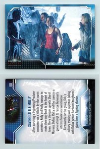 Saving Little Molly #50 Aliens Vs Predator Requiem 2007 Inkworks Trading Card