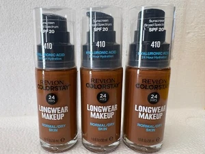 REVLON COLORSTAY 24 ore fondotinta pelle normale secca 410 cappuccino 3 pezzi nuovo - Foto 1 di 5