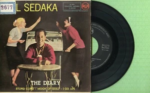 NEIL SEDAKA / The Diary, Stupid Cupid / RCA 3-20250 Press Spain 1959 EP EX - Picture 1 of 5