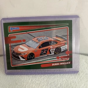 2022 Donruss Racing Base Green #43 Bubba Wallace /99 - Toyota Nascar - Picture 1 of 3