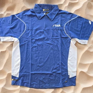 NICE PRICE -- Stiga Shirt Master royal/white- neu - Bild 1 von 1