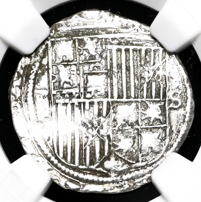 ESPAÑA. Fernando e Isabel, 1474-1504, Plata Real, Sevilla, NGC XF Detalles Foto 1 de 4