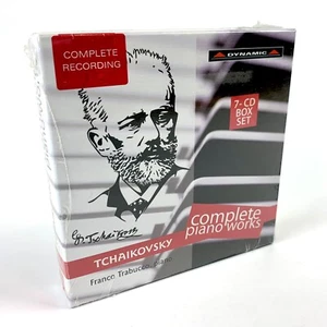 Franco Trabucco TCHAIKOVSKY COMPLETE PIANO WORKS [7 CD Box Set] NEW SEALED - Picture 1 of 5
