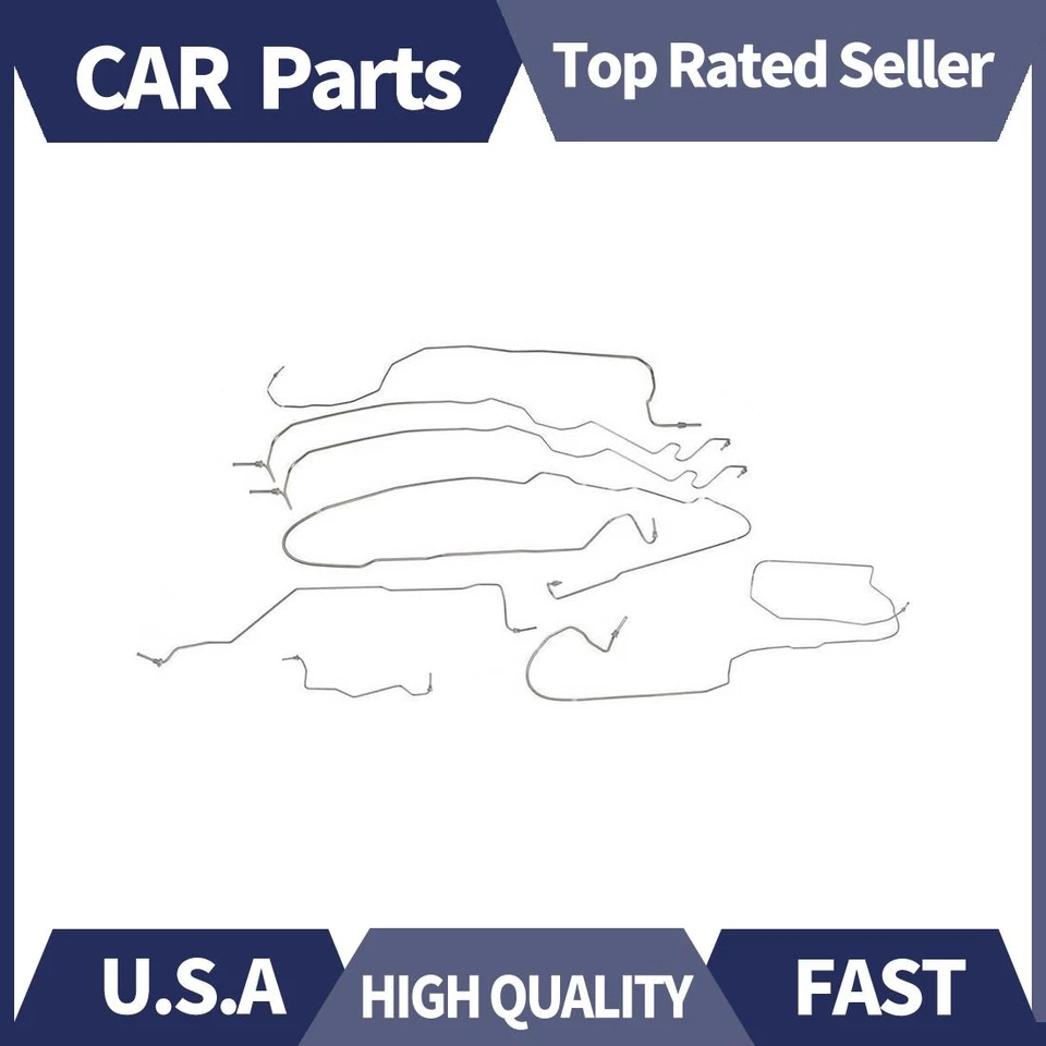 Juego de kit de línea de freno de acero inoxidable Dorman 919-159 para camioneta Chevy GMC nuevo Foto 1 de 2