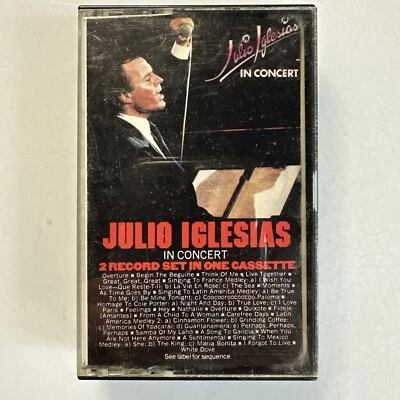 Julio Iglesias In Concert (Cassette) Foto 1 de 2