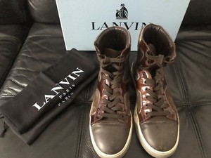 lanvin fringe sneakers