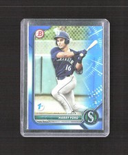 2022 Bowman 1st Edition #BPPF-78 Harry Ford Blue Foil