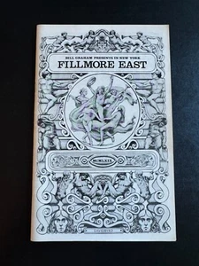 Fillmore East Concert Program - May 11, 1969 The Band - Picture 1 of 4