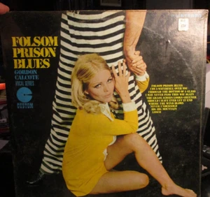 Sealed 1973 GORDON CALCOTTE Folsom Prison Blues US LP Custom CS 1125 Johnny Cash - Picture 1 of 2