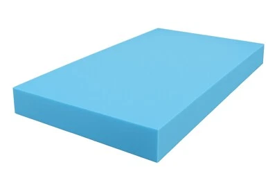 HIGH-DENSITY UPHOLSTERY FOAM SHEET- CUT TO ANY SIZE- FOR CUSHIONS, SOFAS, & BEDS - Image 1 of 4