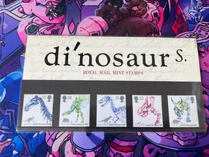 1991 DINOSAURS Presentation Pack Royal Mail GB Stamps MNH 220 Palaeontology - Picture 1 of 3
