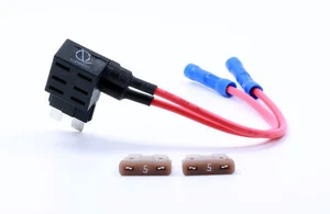 Lumision Dual Fuse Tap Regular ATO ATC APR with 5 AMP Fuses Automotive Boat RV - Bild 1 von 5