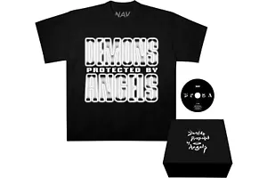New In Package Vlone Demons Protected By Angels Nav Boxed Set XL Extra Large - Picture 1 of 2