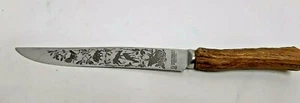 ANTON WINGEN JR SOLINGEN ROSTFREI INTAGLIO CERVO GALLO CEDRONE COLTELLO INCISO - Foto 1 di 7