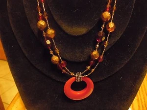 Lia Sophia "Zinnober" Halskette 16-19 cm NEU  - Bild 1 von 1