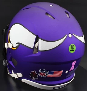 MINNESOTA VIKINGS NFL Riddell SPEED Full Size Authentic Football Helmet - Picture 1 of 6