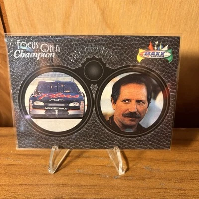 Dale Earnhardt 1998 Upper Deck Maxx Focus on a Champion #FC3 Insert Card - Image 1 of 2