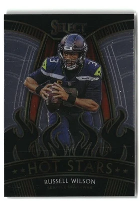 2020 Panini Select #HS18 Russell Wilson Hot Stars - Image 1 of 2