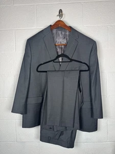 Lauren Ralph Lauren Classic Wool Blend Charcoal Suit Set Jacket 56R/Hose 46x30 - Bild 1 von 15