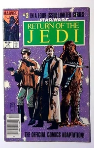 Star Wars Return Jedi #3 1983 Marvel 1st App Ackbar, Mon Mothma Newsstand Comic - Picture 1 of 1