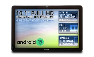 Tablet Fusion5 10.1" Android 13 F202 8G MediaTek MT8183 8GB LPDDR5 128GB eMMC - Imagen 1 de 30