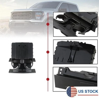 Dashboard Cup Holder Ashtray Black For 2004-2008 Ford F150 F-150 6L3Z1504810AA Foto 1 de 4