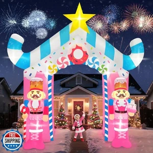 Arco inflable de Navidad de 12 pies con luz LED, Cristo Kalolar - Imagen 1 de 5