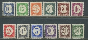 Equatorial Africa 1945 Postage Due set unmounted mint NH - Picture 1 of 1