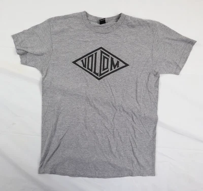 Volcom Men's Medium (M) Gray Logo Short Sleeve T-Shirt - Image 1 of 4