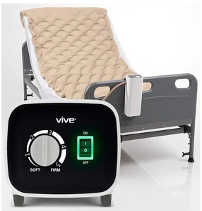 Vive Alternating Air Pressure Mattress Pad - The Original Bed Sore Prevention - Picture 1 of 9
