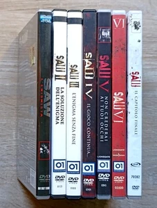 SAW L'enigmista Lotto 7 DVD Saga - Rari ***Fuori Catalogo*** - Foto 1 di 5