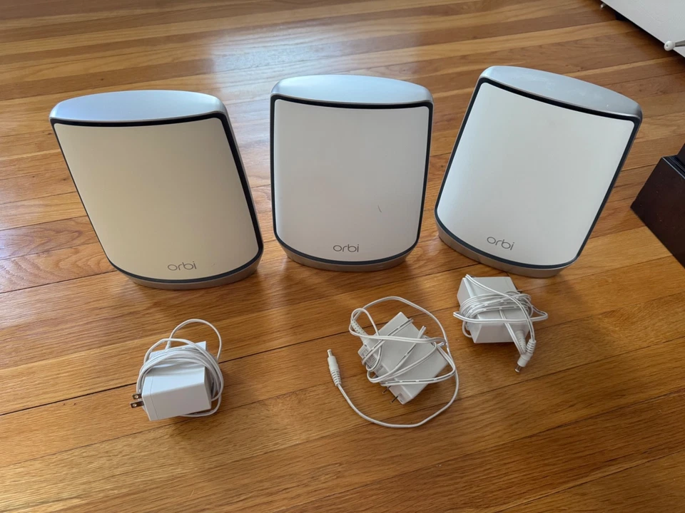 NETGEAR Orbi RBK853 Tri-Band Mesh Wi-Fi 6 System (Set of 3) - Image 1 of 1