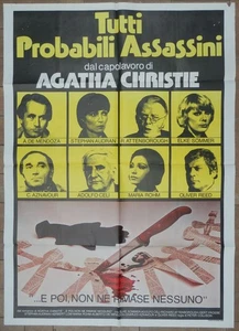 E POI NON NE RIMASE NESSUNO Manifesto cinematografico originale 2F - Picture 1 of 1