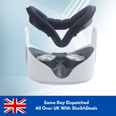 Replacement For Oculus Quest 2 Face Pad Cover Cushion VR Glasses Accessories - Image 1 of 4