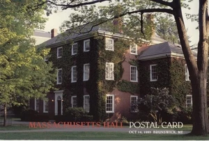 #UX173 19c Bowdoin College Postal Card First Day Ceremony  Program - Picture 1 of 2