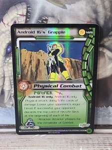 DBZ Dragon Ball Z FOIL Android 16's Grapple M26 CCG Limited Subset Babidi Saga - Picture 1 of 7