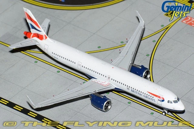 GeminiJets 1:400 A321neo British Airways G-NEOR - Imagem 1 de 1